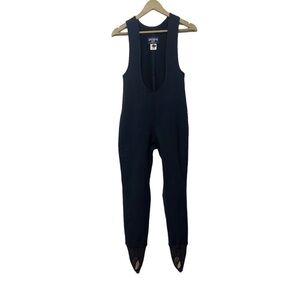Skitique Women’s Black Stirrup Ski Jumpsuit Size 12 R